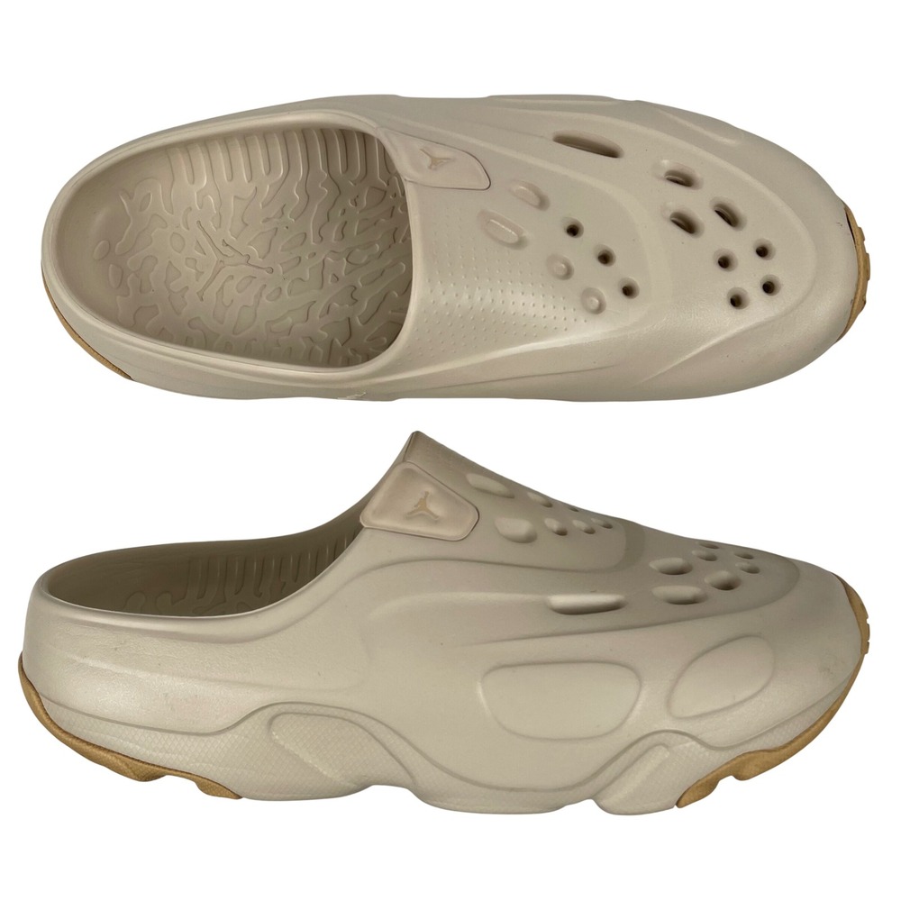 Jordan Roam Slides SandDrift Cream Beige Foam Comfort Slip On - Mens Size 12